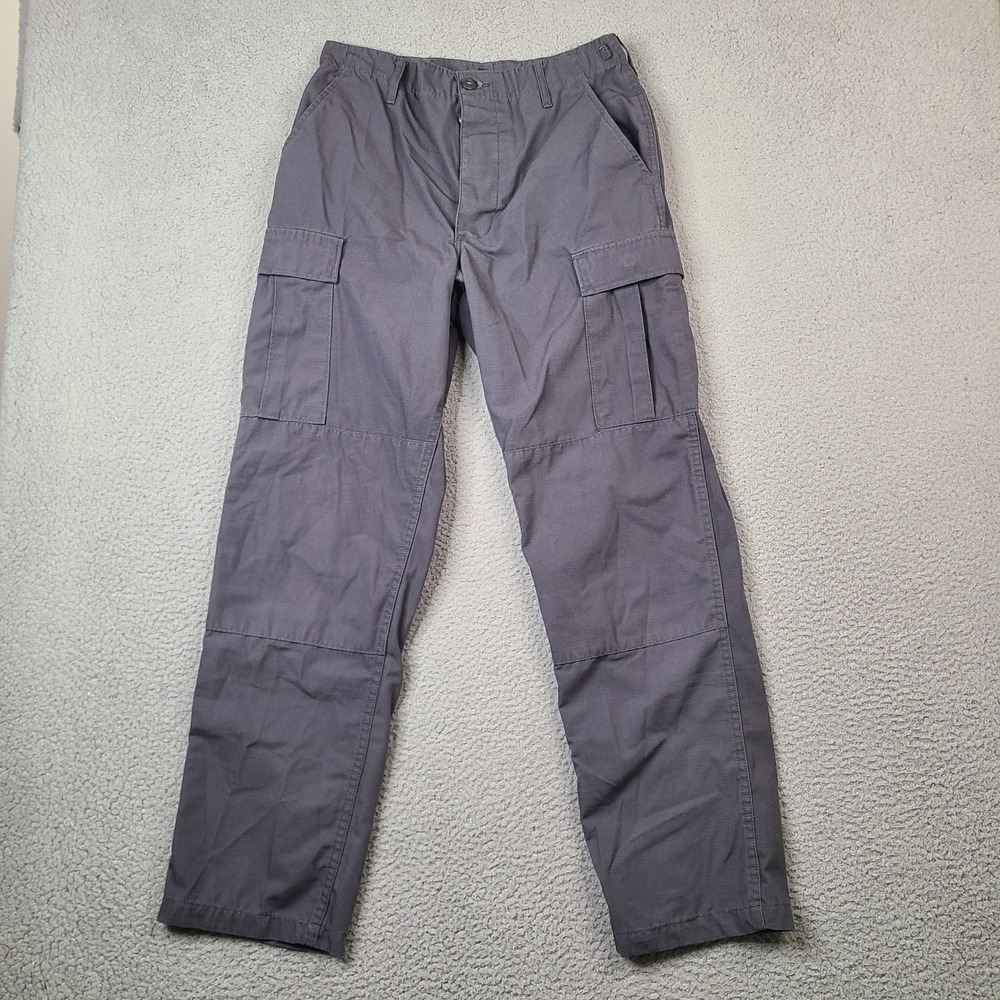 Propper BDU Cargo Pants Men Small Regular 31x31.5 Gray Ripstop Tactical Workwear